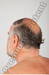 Head Man White Average Wrinkles Male Studio Poses